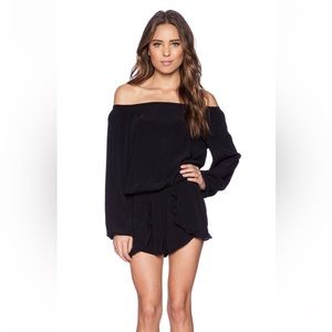 Lovers and Friends Carmella Romper, Black size S, brand new!
